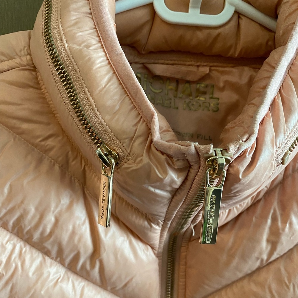 Michael Kors -Down Packable Jacket-Pink Blush Col… - image 4
